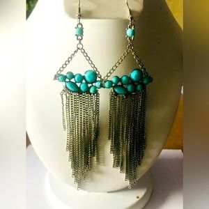 Turquoise Dangling Earrings